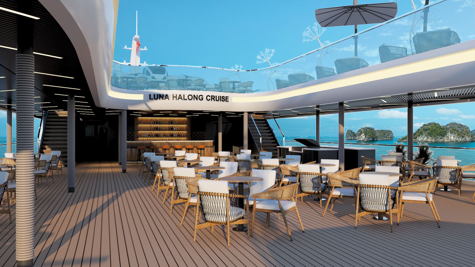 Du thuyền Luna Halong Cruise 5 sao
