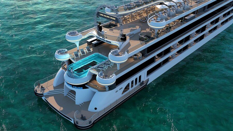 Du thuyền Luna Halong Cruise 5 sao