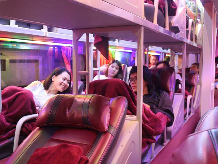 Xe bus giường nằm Hà Nội đi Sapa