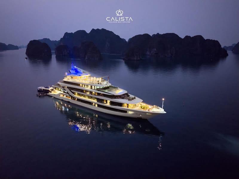 Du thuyền 6 sao Calista Halong Cruise