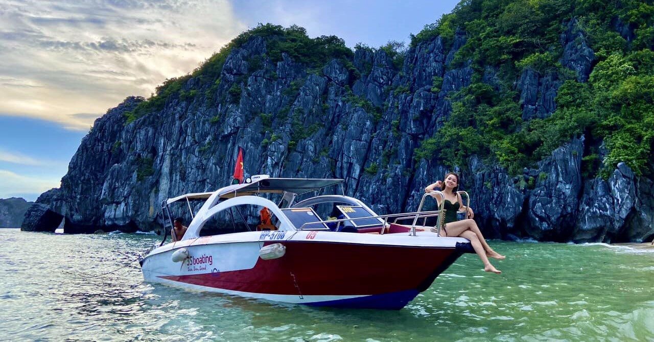Cho thuê Cano tham quan vịnh Lan Hạ-Cát bà