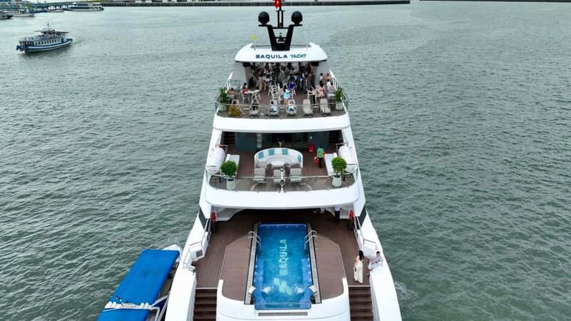 Du thuyền Hạ Long Saquila Yacht - Sang trọng, đẳng cấp