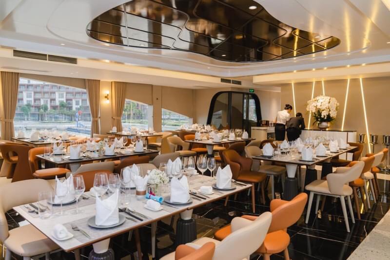 Du thuyền Hạ Long Saquila Yacht - Sang trọng, đẳng cấp