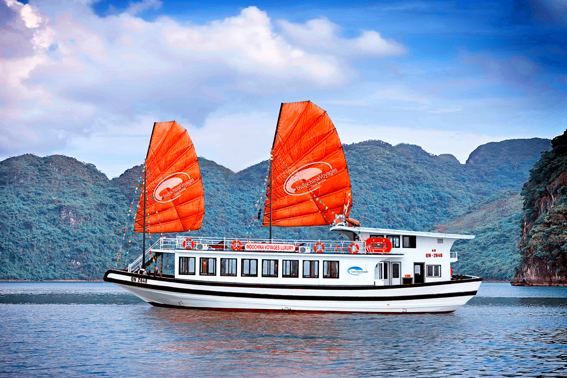 Thuê tàu du lịch Hạ long tuyến 2 (6 tiếng)