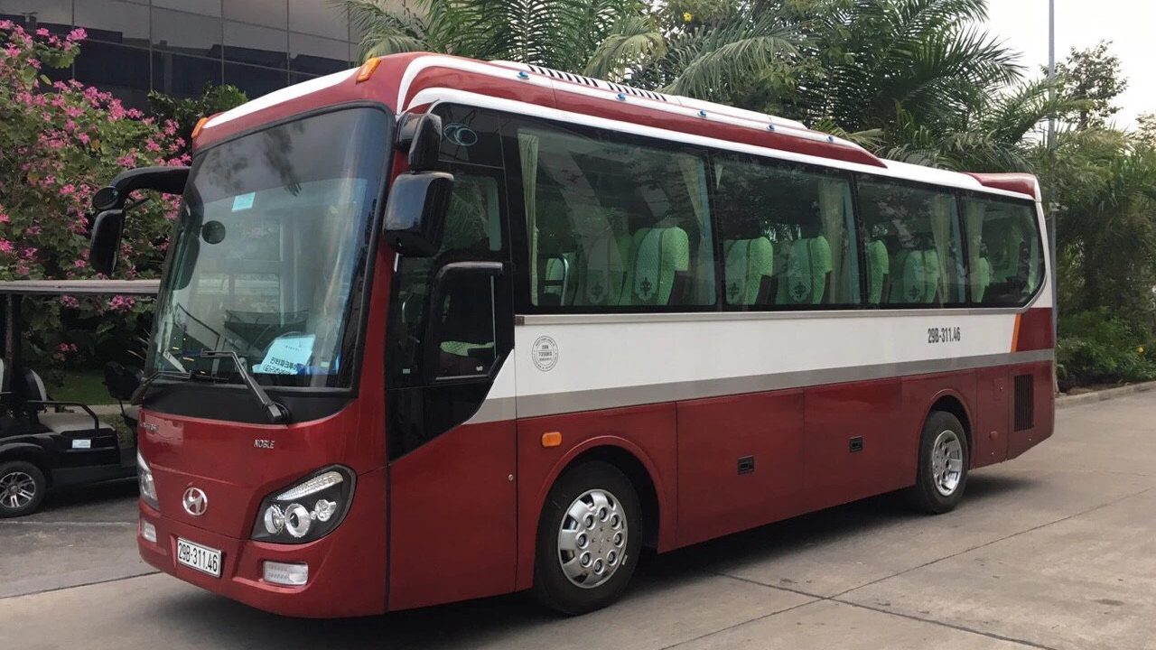 Thuê xe 35 chỗ giá rẻ Hà Nội